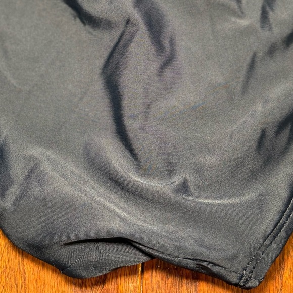 NWOT DKNY Halter One Piece Swimsuit Black Tummy Control Vacation Resort XXL - Picture 11 of 12